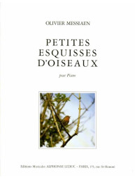 Olivier Messiaen: Petites Esquisses d'Oiseaux (noty na klavír)