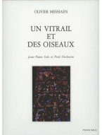 Olivier Messiaen: Un Vitrail & Des Oiseaux (noty na klavír)