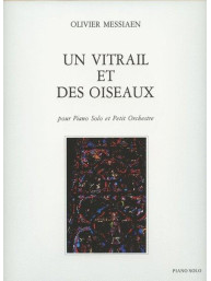 Olivier Messiaen: Un Vitrail & Des Oiseaux (noty na klavír)
