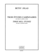 Betsy Jolas: 3 Etudes campanaires (noty na klavír)