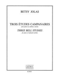 Betsy Jolas: 3 Etudes campanaires (noty na klavír)