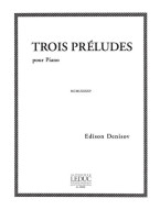 Edison Denisov: 3 Préludes (noty na klavír)