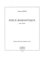 Jacques Ibert: Piece romantique (noty na klavír)