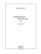 Betsy Jolas: PiecesJay Jaypieces I & II (noty na klavír)
