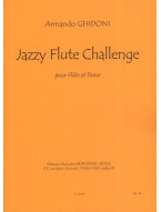 Armando Ghidoni: Jazzy Flute Challenge (noty na příčnou flétnu, klavír)