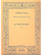 Gabriel Fauré: Nocturne N02 (noty na klavír)