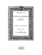 Isidor Philipp: Etudes Classiques Tirees Des Grands Maitres (noty na klavír)