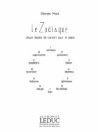 Georges Migot: Le Zodiaque, 12 Etudes de Concert (noty na klavír)