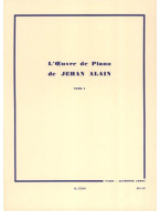 Jehan Alain: L'Oeuvre de Piano Vol. 1 (noty na klavír)
