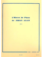Jehan Alain: L'Oeuvre de Piano Vol. 2 (noty na klavír)