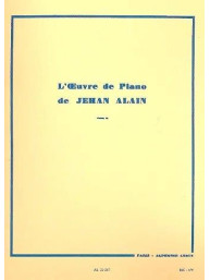 Jehan Alain: L'Oeuvre de Piano Vol. 2 (noty na klavír)