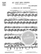Henri Dutilleux: Au Gré Des Ondes - 6 petites pieces pour piano (noty na klavír)