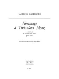 Jacques Castéréde: Hommage A Thelonious Monk (noty na klavír)