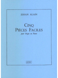 Jehan Alain: Cinq Pieces Faciles (noty na klavír)