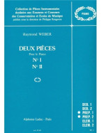 Raymond Weber: 2 Pieces (noty na klavír)
