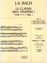 Johann Sebastian Bach: Le Clavier bien tempéré Vol.1a (noty na klavír)