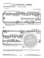 Thierry Escaich: Litanies De L'Ombre (noty na klavír)