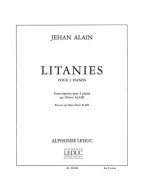Jehan Alain: Litanies (noty na čtyřruční klavír)