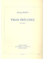 Georges Boeuf: Trois Preludes (noty na klavír)
