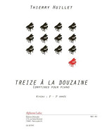 Thierry Huillet: Treize á la douzaine (noty na klavír)