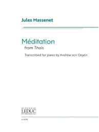 Jules Massenet: Méditation from Thais (noty na klavír)