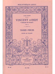 Vincent d'Indy: Tableaux De Voyages Op.33 (noty na klavír)