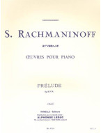 Sergej Rachmaninov: Prelude Op.3 No.2 (noty na klavír)