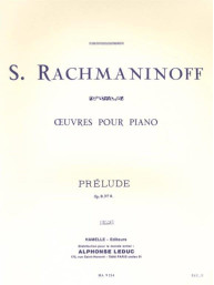 Sergej Rachmaninov: Prelude Op.3 No.2 (noty na klavír)