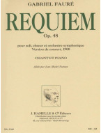 Gabriel Fauré: Requiem op. 48 - Version 1900 - SATB (noty na sborový zpěv, klavír, klavír)