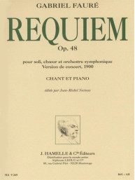 Gabriel Fauré: Requiem op. 48 - Version 1900 - SATB (noty na sborový zpěv, klavír, klavír)