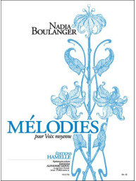 Nadia Boulanger: Mélodies pour Voix moyenne Volume 1 (noty na klavír, zpěv)