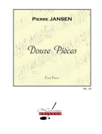 Pierre Jansen: Jansen 12 Pieces Piano Op.26 (noty na klavír)