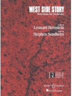 Leonard Bernstein: West Side Story - Selections For Orchestra (noty pro školní orchestr, party, partitura)