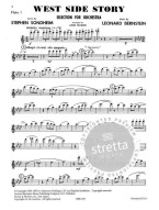 Leonard Bernstein: West Side Story - Selections For Orchestra (noty pro školní orchestr, party, partitura)
