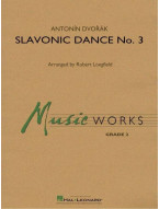 Antonín Dvořák: Slavonic Dance No. 3 (noty pro koncertní orchestr, party, partitura)