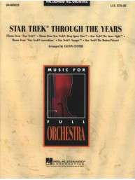 Star Trek Through the Years (noty pro symfonický orchestr, party, partitura)