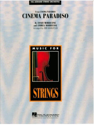 Ennio Morricone: Cinema Paradiso (noty pro smyčcový orchestr, party, partitura)