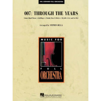 007: Through The Years (noty pro symfonický orchestr, party, partitura)