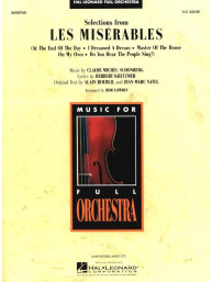 Selections from Les Miserables (noty pro symfonický orchestr, party, partitura)