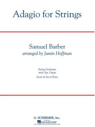 Samuel Barber: Adagio for Strings (noty pro smyčcový orchestr, party, partitura)