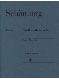 Arnold Schönberg: Complete Piano Works (noty na klavír)