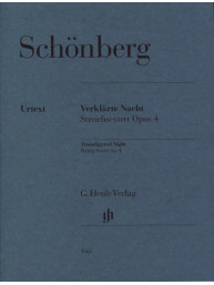 Arnold Schönberg: Transfigured Night Op. 4 (noty pro smyčcový sextet, party)