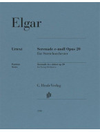 Edward Elgar: Serenade in E minor op. 20 (noty pro smyčcový orchestr, party)(+audio)