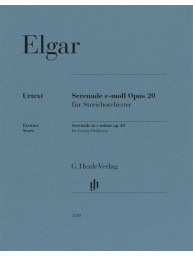 Edward Elgar: Serenade in E minor op. 20 (noty pro smyčcový orchestr, party)(+audio)