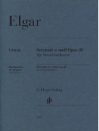 Edward Elgar: Serenade in E minor op. 20 (noty pro smyčcový orchestr, party)