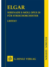 Edward Elgar: Serenade in E minor op. 20 (noty pro smyčcový orchestr, partitura)