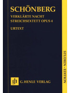 Arnold Schönberg: Verklärte Nacht Op. 4 (noty pro smyčcový sextet, partitura)
