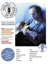 Voyage en Guitare: Jean-Jacques Goldman (noty, tabulatury na kytaru)(+audio)