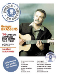 Voyage en Guitare: Georges Brassens (noty, tabulatury na kytaru)(+audio)