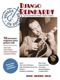 Voyage en Guitare: Django Reinhardt (noty, tabulatury na kytaru)(+audio)